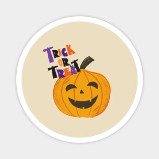 Trick or treat! Magnet